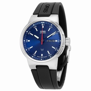 Oris Blue Automatic Watch #01-735-7716-4155-07-4-24-50 (Men Watch)