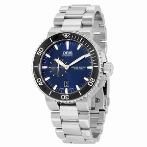 Oris Blue Automatic Watch #01-743-7673-4135-07-8-26-01PEB (Men Watch)