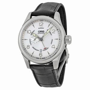 Oris Silver Automatic Watch #01-745-7688-4061-LS-prov. (Men Watch)
