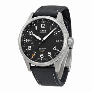 Oris Black Automatic Watch #01-748-7710-4164LS (Men Watch)
