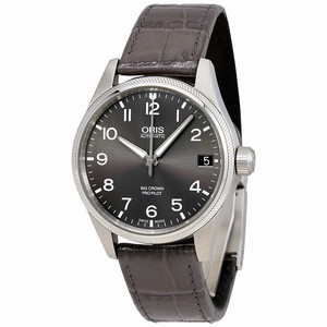 Oris Grey Automatic Watch #01-751-7697-4063-07-5-20-06FC (Men Watch)
