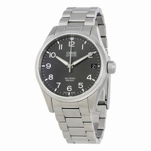Oris Grey Automatic Watch #01-751-7697-4063-07-8-20-19 (Men Watch)