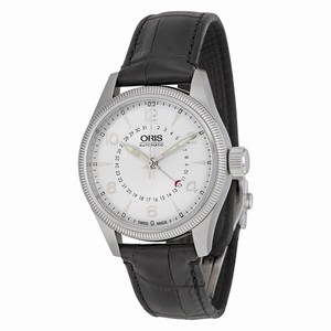 Oris Silver Automatic Watch #01-754-7679-4061-07-5-20-76FC (Men Watch)