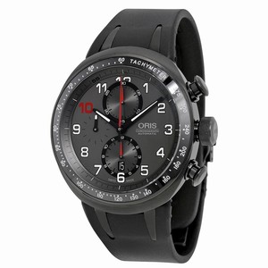 Oris Gray Automatic Watch #01-774-7611-7784-Set (Men Watch)