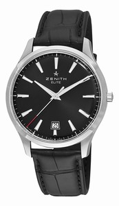 Zenith Self Winding Automatic Dial color Black Watch # 03.2020.670/21.C493 (Men Watch)