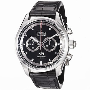 Zenith Automatic Dial color Black Watch # 03.2050.4026/91.C714 (Men Watch)