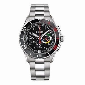 Zenith Automatic Dial color Black Watch # 03.2061.405/21.M2060 (Men Watch)