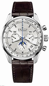 Zenith Automatic Dial color Silver Watch # 03.2091.410/01.C494 (Men Watch)