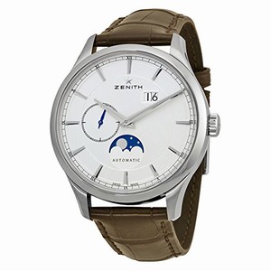 Zenith Automatic Dial color Silver Watch # 03.2143.691/01.C498 (Men Watch)