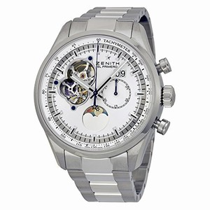 Zenith Automatic Dial color Silver Watch # 03.2160.4047/01.M2160 (Men Watch)