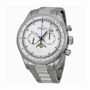Zenith Automatic Dial color Silver Watch # 03.2160.4047/02.M2160 (Men Watch)
