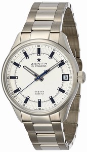 Zenith Automatic Dial color Silver Watch # 03.2170.4650/01.M2170 (Men Watch)