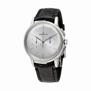 Zenith Automatic Dial color Silver Watch # 03.2270.4069/01.C493 (Men Watch)