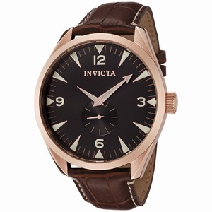 Invicta Dark brown Dial Stainless Steel Watch # 0431 (Men Watch)