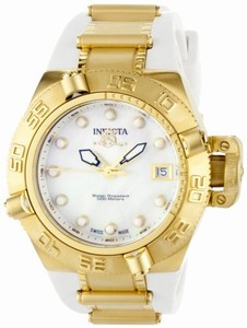 Invicta Swiss Quartz Gold-plated Stainless Steel Watch #0540 (Watch)