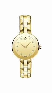 Movado Swiss quartz Dial color Gold Watch # 0606816 (Women Watch)