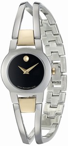 Movado Swiss quartz Dial color Black Watch # 0606893 (Women Watch)