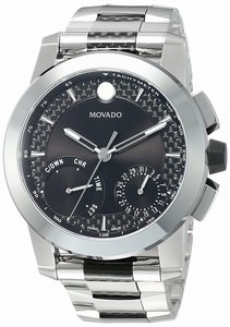Movado Swiss quartz Dial color Black Watch # 0607030 (Men Watch)