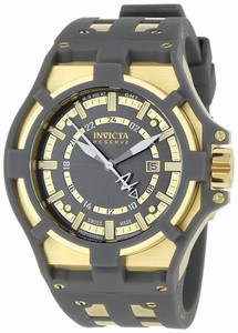 Invicta Black And Gold Quartz Watch #0628 (Men Watch)