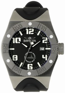 Invicta Black Dial Stainless Steel Watch #0873 (Men Watch)