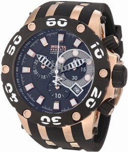 Invicta Swiss Quartz TT Rose Gold Plated SS Watch #0918 (Watch)