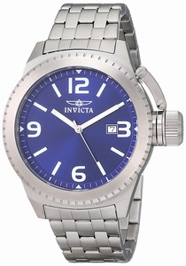 Invicta Blue Dial Stainless Steel Band Watch #0988 (Men Watch)