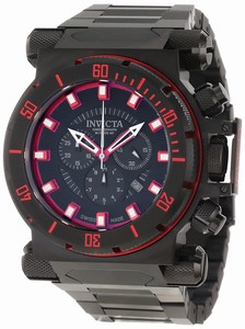 Invicta Black Dial Stainless Steel Band Watch #10032 (Men Watch)