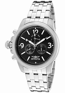 Invicta Swiss Quartz Black Watch #10054 (Men Watch)