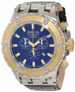 Invicta Swiss Quartz Blue Watch #10078 (Men Watch)