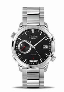 Glashutte Original Black Automatic Watch # 100-13-02-02-14 (Men Watch)