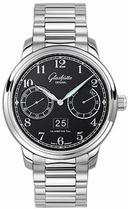 Glashutte Original Black Automatic Watch # 100-14-07-02-70 (Men Watch)