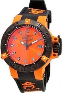 Invicta Quartz Orange Watch #10129 (Women Watch)