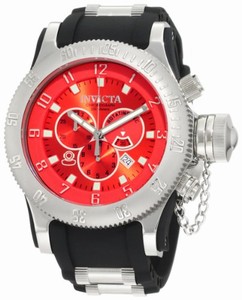 Invicta Swiss Quartz Red Watch #10135 (Men Watch)