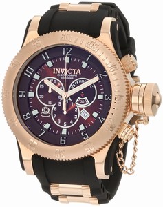 Invicta Brown Dial Stainless Steel Band Watch #10136BBB (Men Watch)