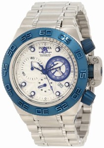 Invicta Swiss Quartz White Watch #10149 (Men Watch)