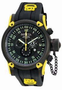 Invicta Swiss Quartz Black Watch #10181 (Men Watch)