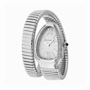 Bvlgari Quartz Dial color Silver Watch # 101827 (Women Watch)