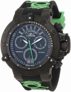 Invicta Swiss Quartz Black Watch #10187 (Men Watch)