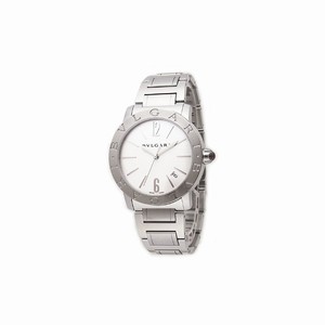 Bvlgari Automatic Dial Color White Mother Of Pearl Watch #101976 (Men Watch)