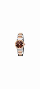 Bvlgari Quartz Dial Color Brown Lacquered Watch #102155 (Men Watch)