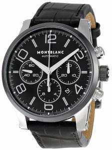 MontBlanc Timewalker Automatic Chronograph Date Black Watch #102365 (Men Watch)