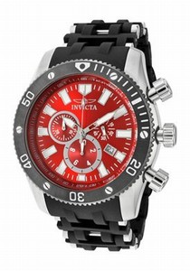 Invicta Swiss Quartz Red Watch #10244 (Men Watch)