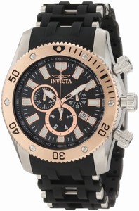 Invicta Swiss Quartz Black Watch #10246 (Men Watch)