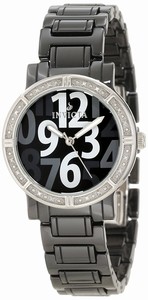 Invicta Black Dial Stainless Steel Band Watch #10279 (Women Watch)