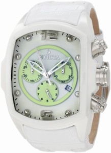 Invicta Swiss Quartz White Watch #10284 (Men Watch)