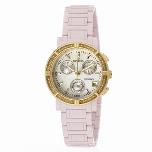 Invicta Mother Of Pearl Dial Stainless Steel Band Watch #10319 (Women Watch)