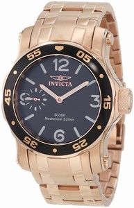 Invicta Brown Dial Stainless Steel Watch #10369 (Men Watch)