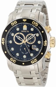 Invicta Swiss Quartz Black Watch #10382 (Men Watch)