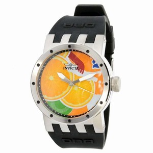 Invicta Swiss Quartz Orange Watch #10431 (Men Watch)