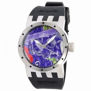 Invicta Swiss Quartz Purple Watch #10432 (Men Watch)